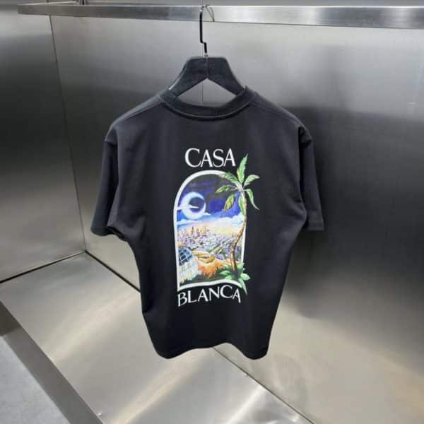 T-shirt palmier Casablanca