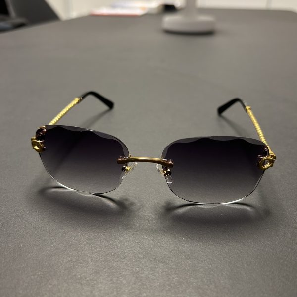 Lunettes forgées grises