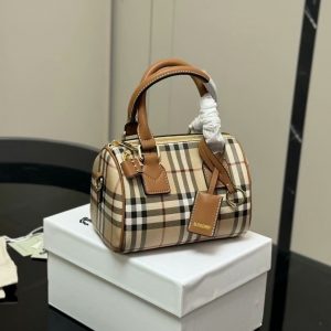 Burberry check Bowling Bag