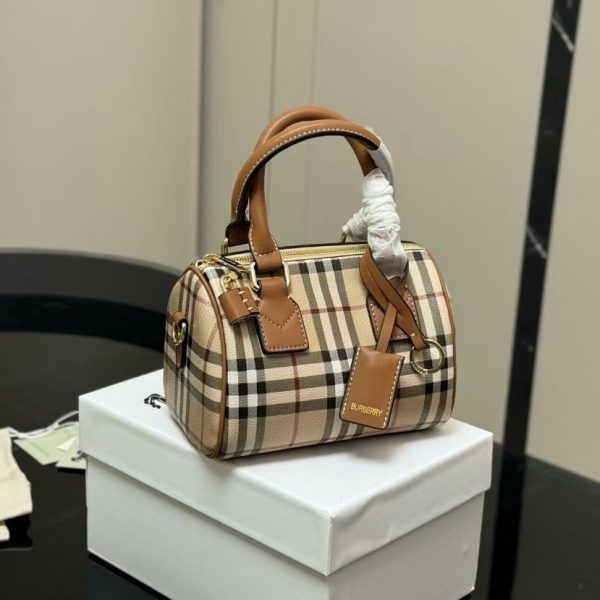 Burberry check Bowling Bag