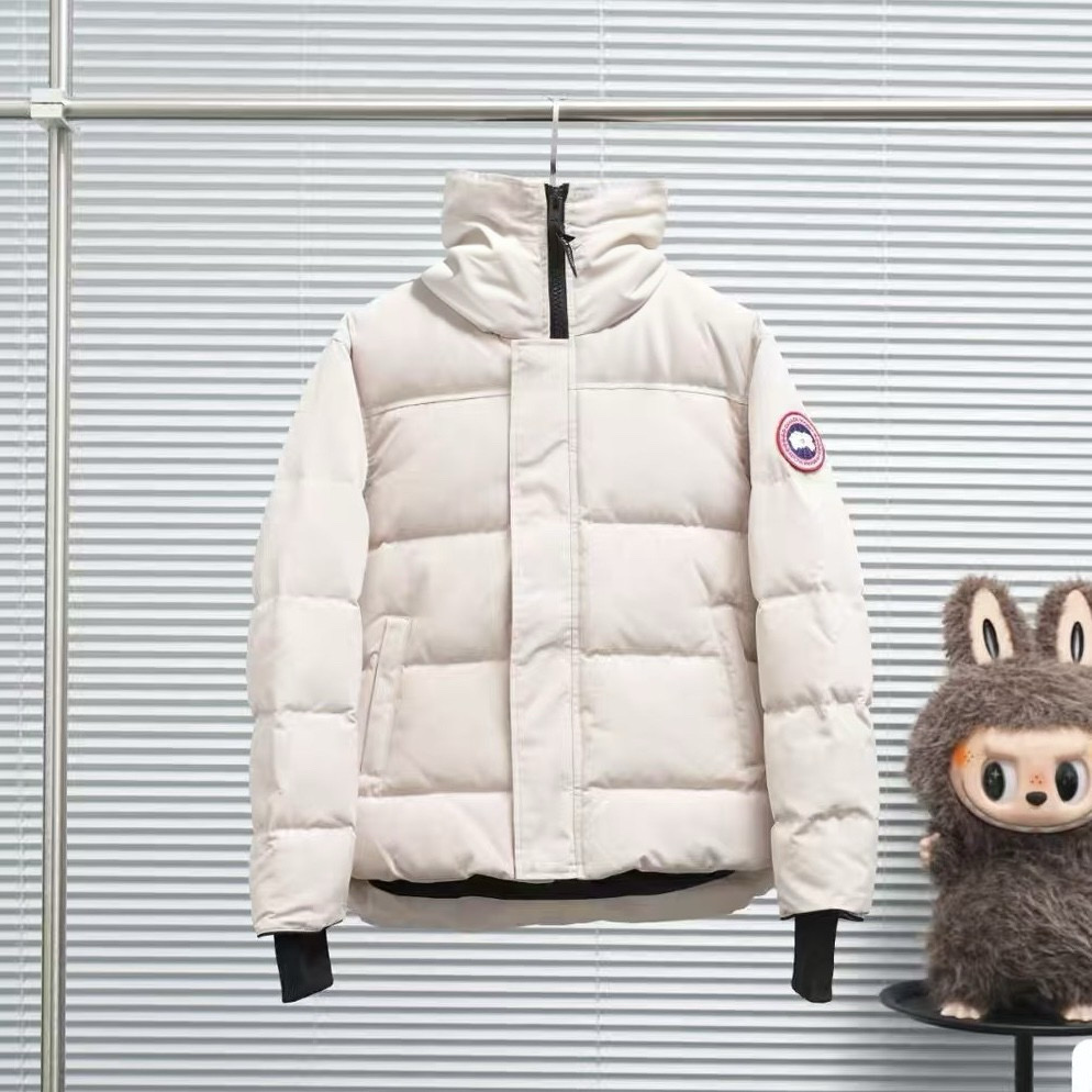 Parka courte Blanche Canada Goose