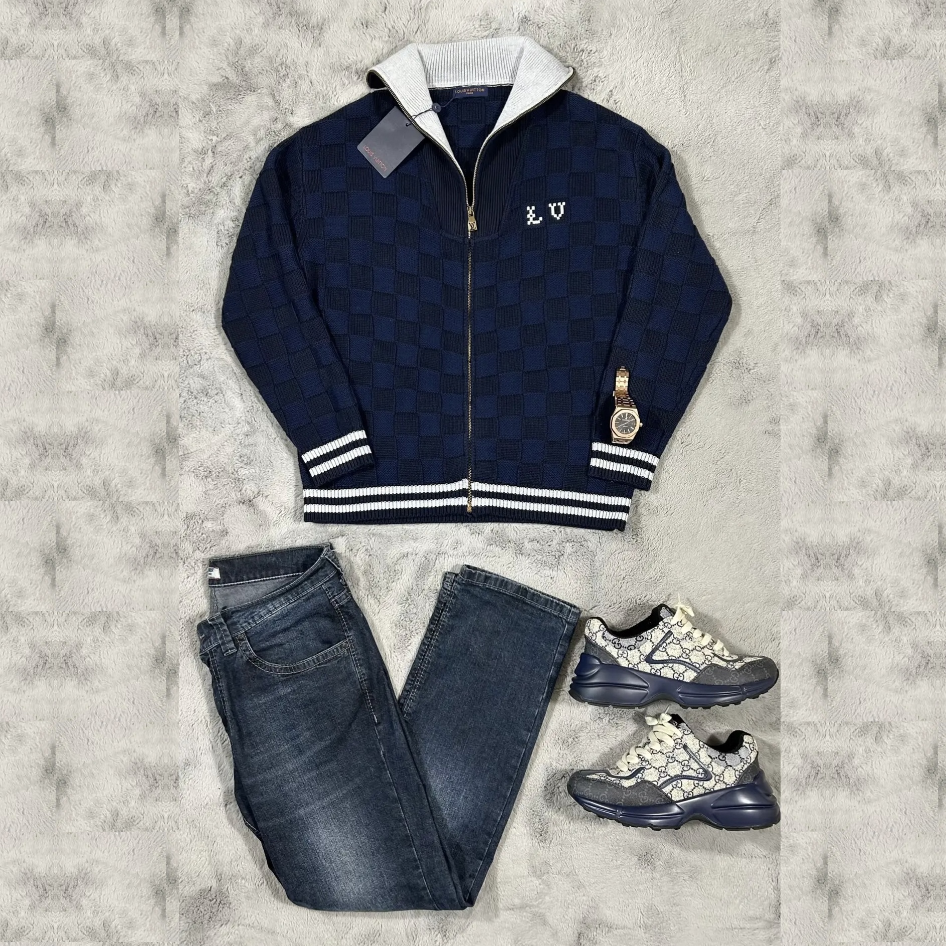 Outfit Blouson LV