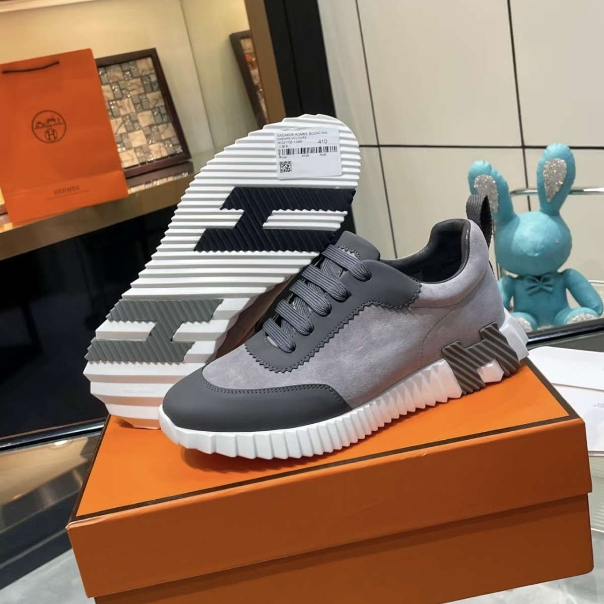 Hermès Bouncing grises