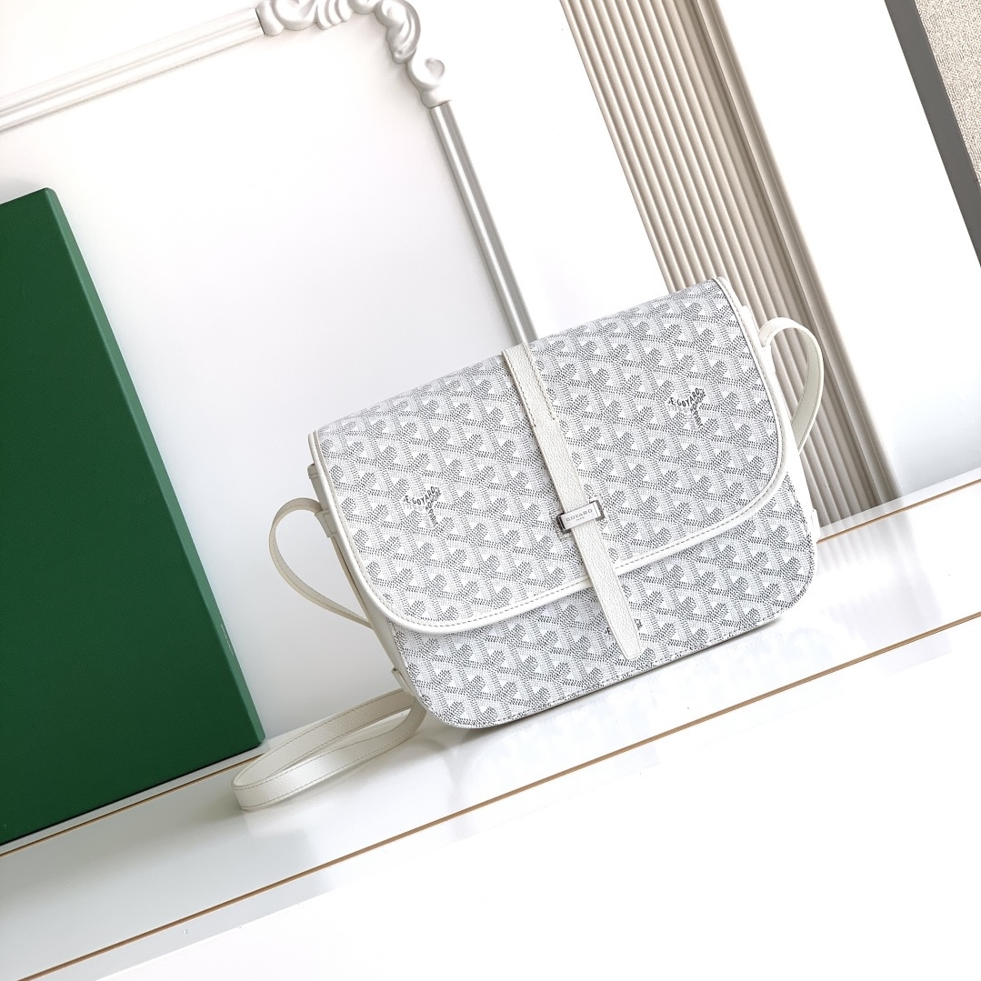 Sacoche Goyard blanche