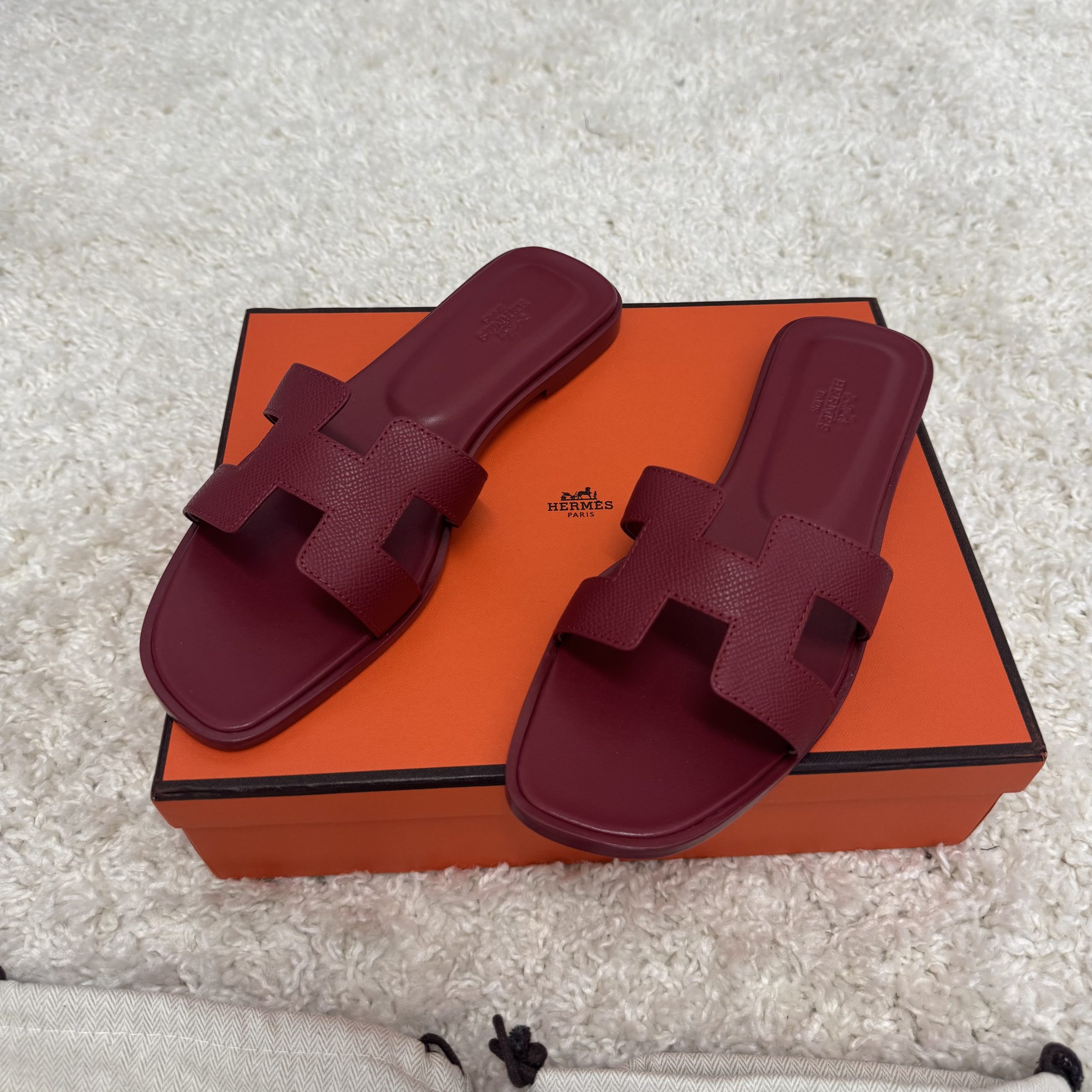 Sandales Oran Rouge h