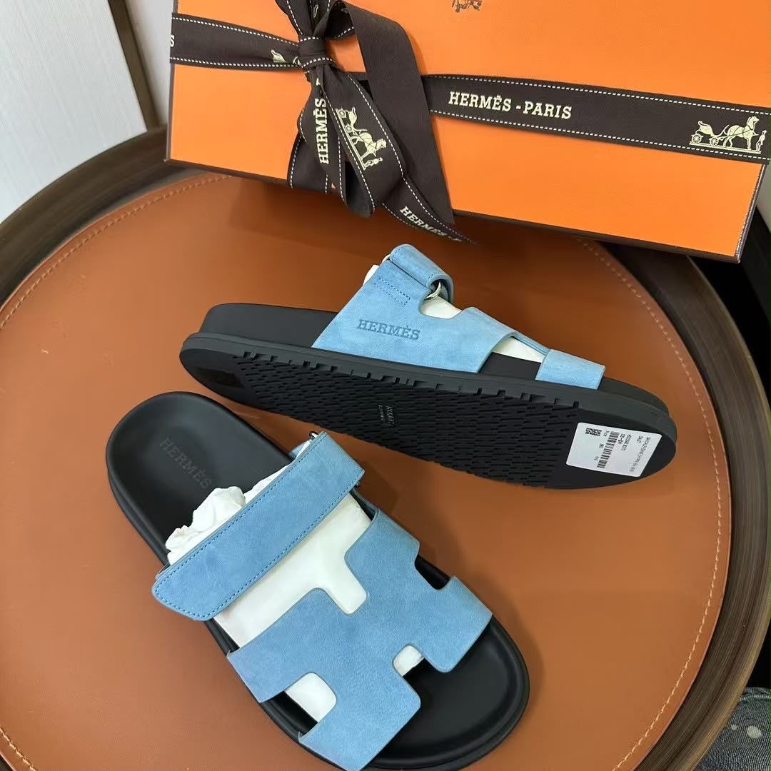 Sandales Chypre Bleu satin